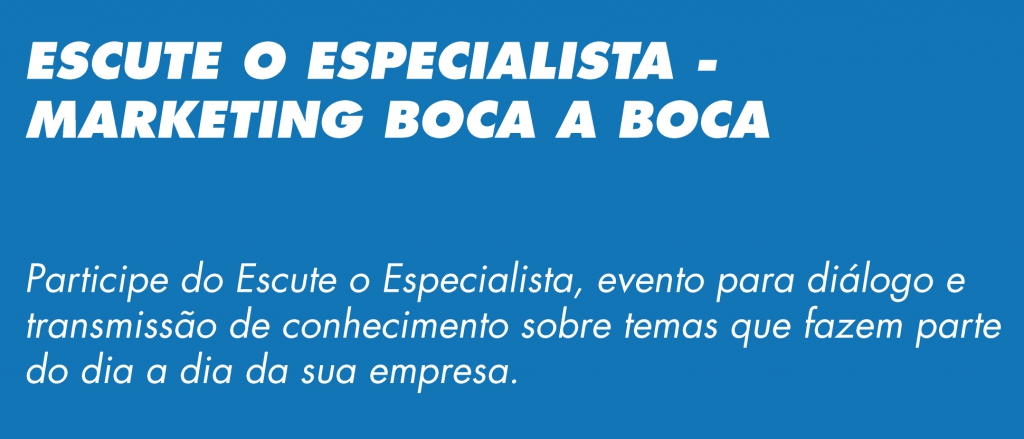 Escute o Especialista