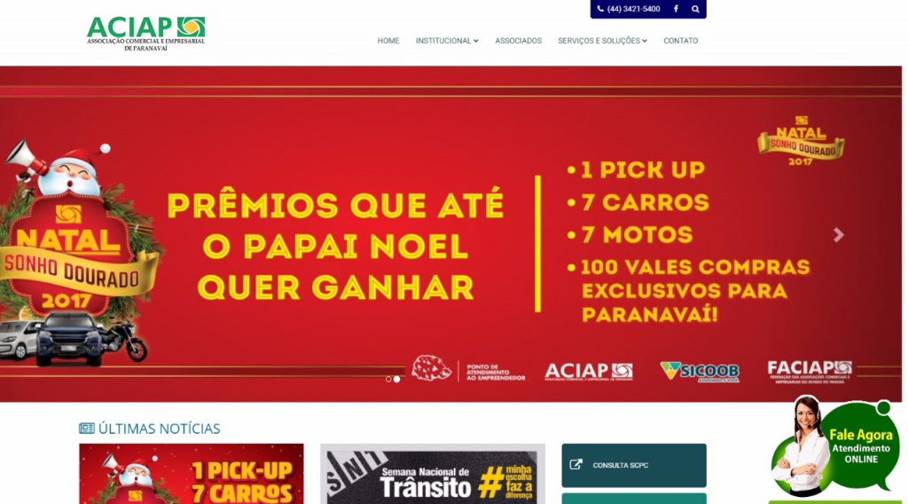 ACIAP lança novo site