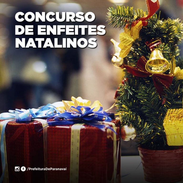 Concurso de enfeites natalinos