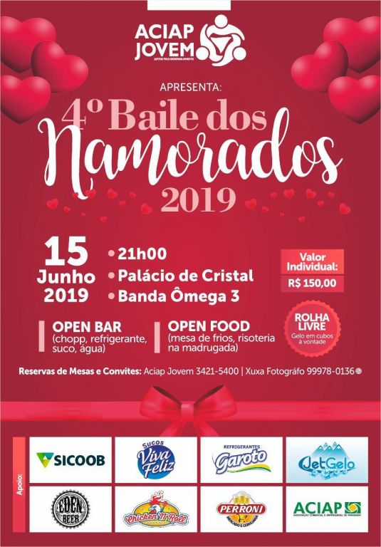 ACIAP Jovem promove 4º Baile dos Namorados