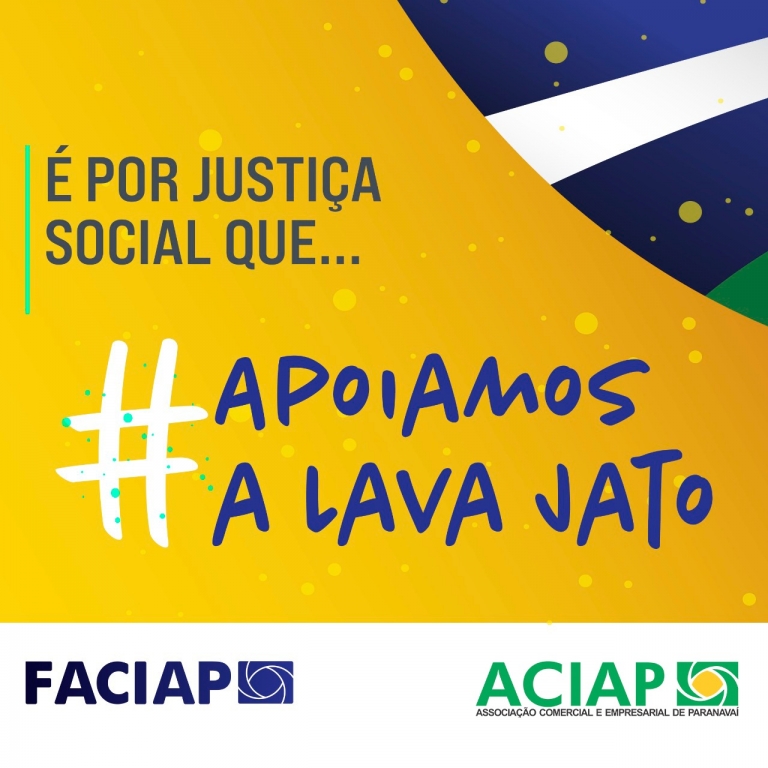 APOIO A LAVA JATO