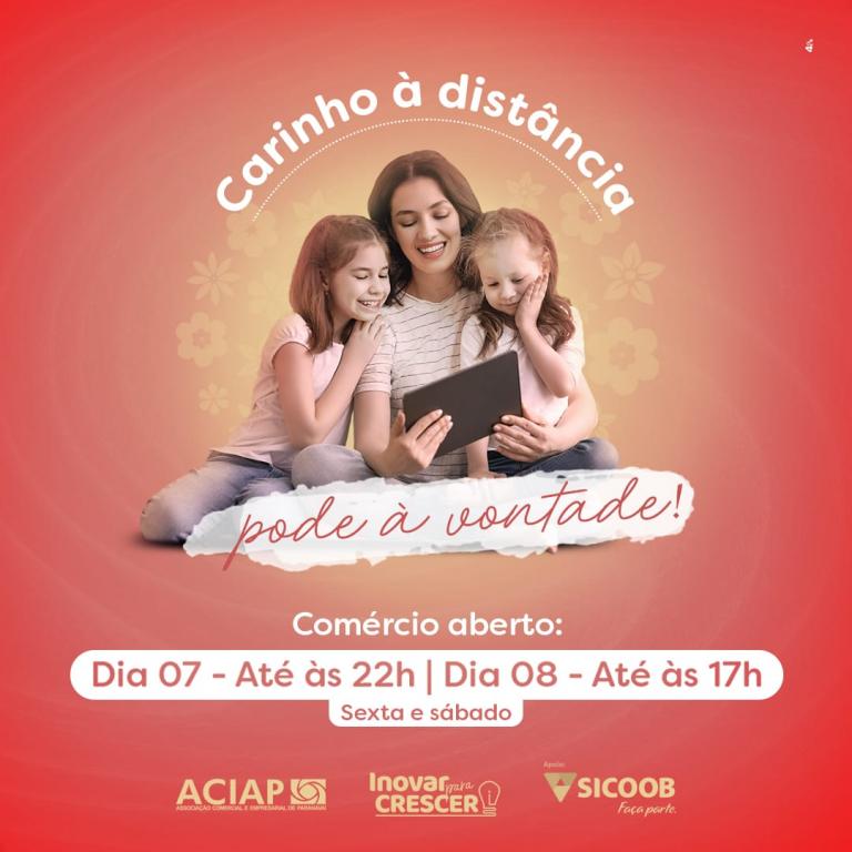 Comércio de Paranavaí atenderá em horário especial nesta sexta e sábado