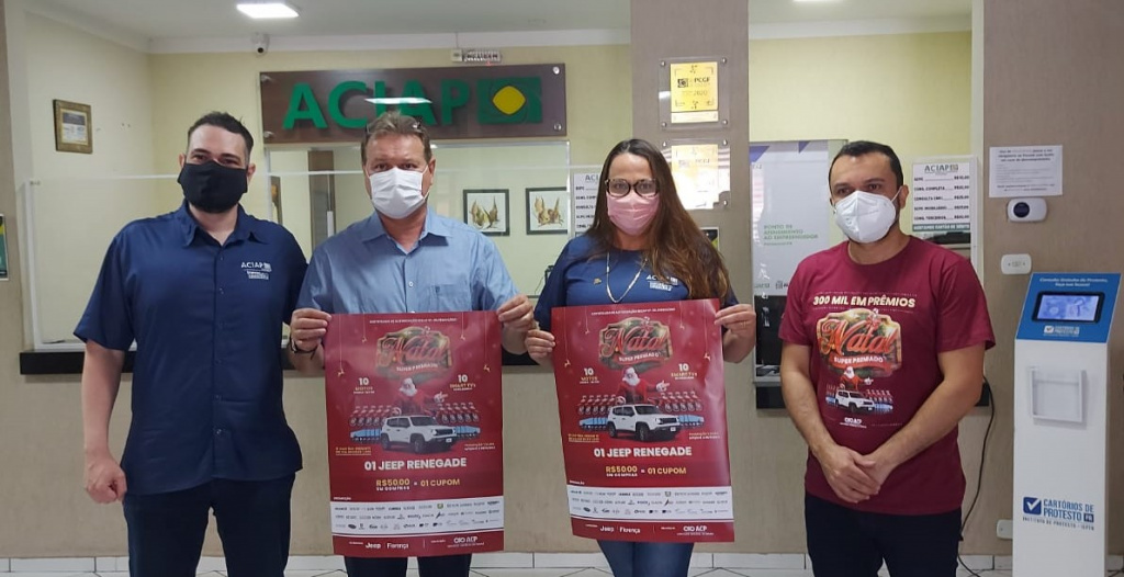 ACIAP inicia distribuição do kit da Campanha Natal Super Premiado