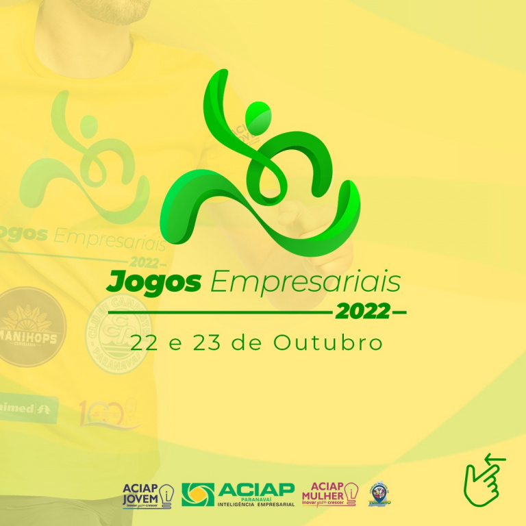 ACIAP JOVEM: Jogos dos Empresários 2022 serão realizados nos dias 22 e 23 próximos
