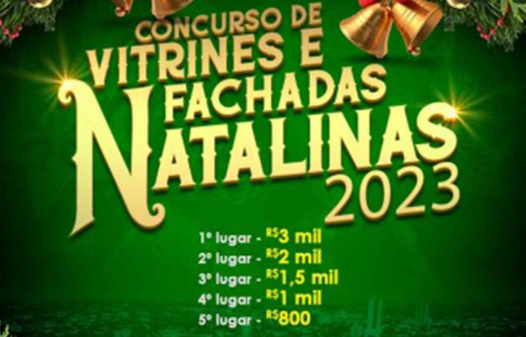 Concurso de vitrines tem recorde de inscrições, prazo para participar termina nesta sexta-feira
