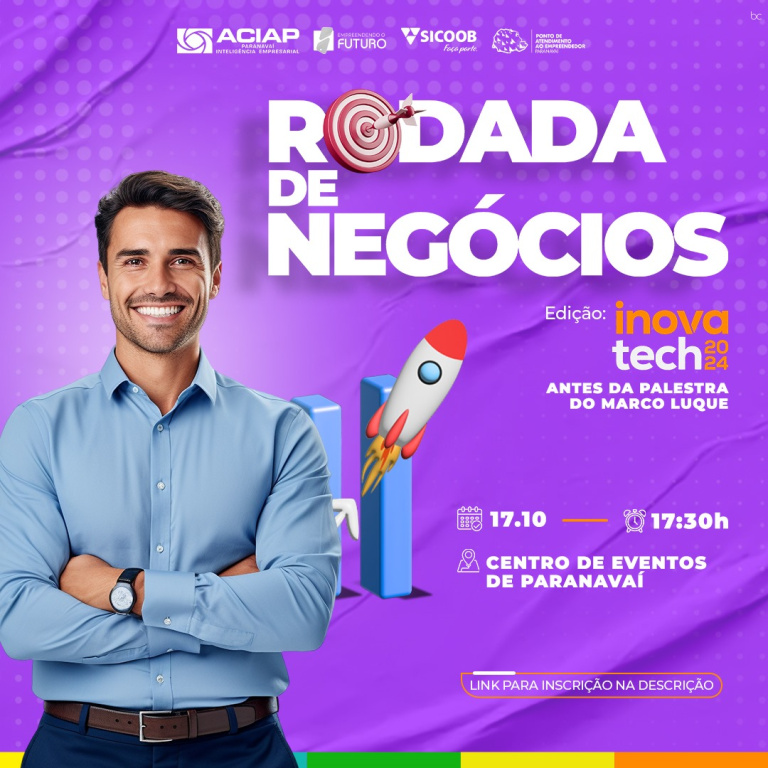 Aciap realiza Rodada de Negócios durante o Inovatech 2024