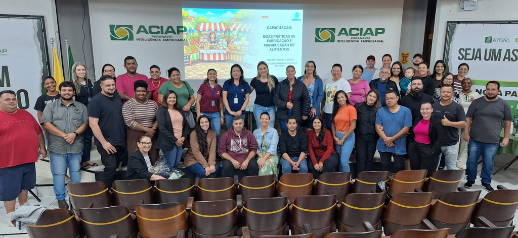 ACIAP realiza capacitação de boas práticas com membros das Feiras Livres e comunidade