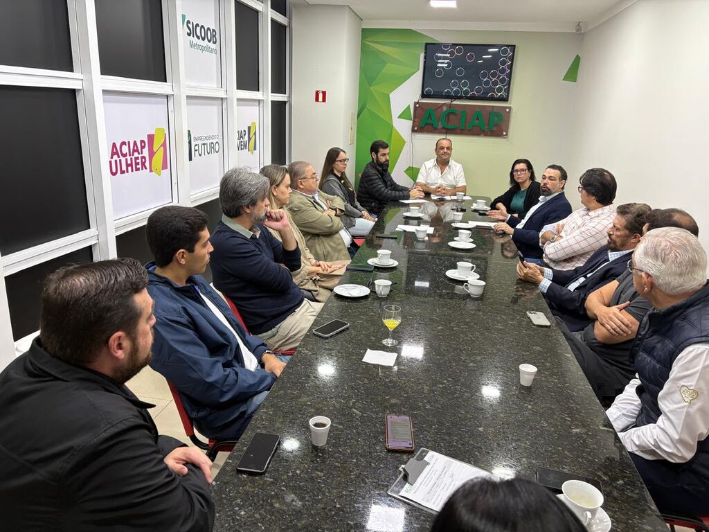 Diretoria da ACIAP debate crescimento do comércio e apoia implantação do curso de Medicina em Paranavaí