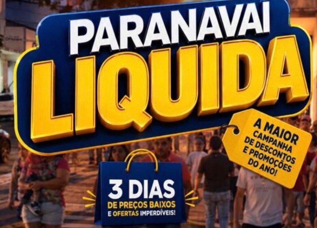 Paranavaí Liquida começa nesta quinta-feira com descontos de até 70%