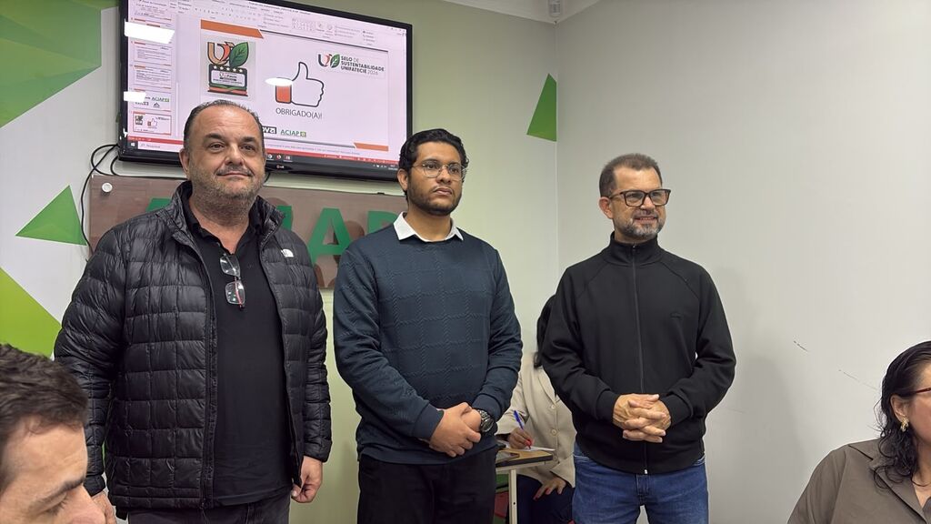 Unifatecie apresenta Selo de Sustentabilidade durante reunião da Aciap